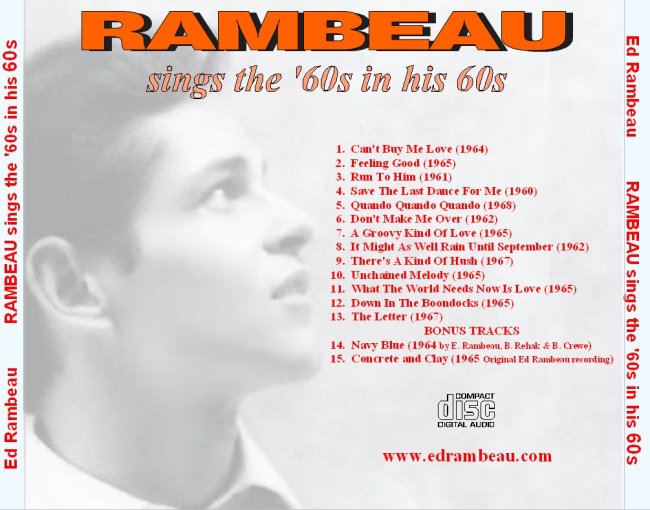 Rambeau Sings the '60s in his 60s