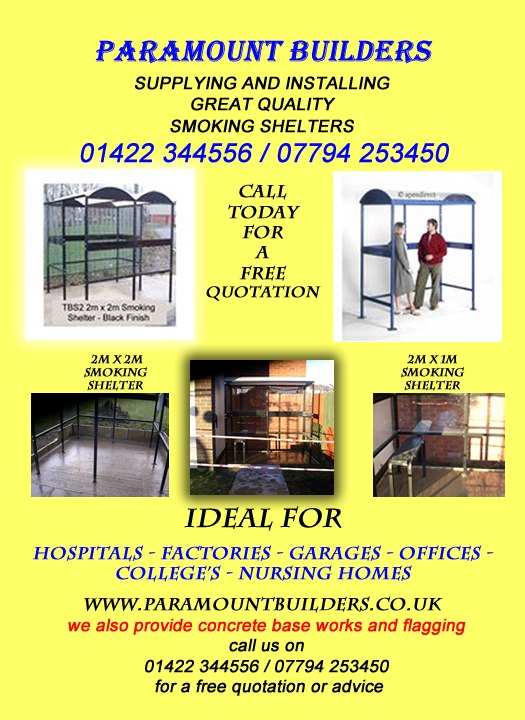 Paramount Builders - Smoking Shelters